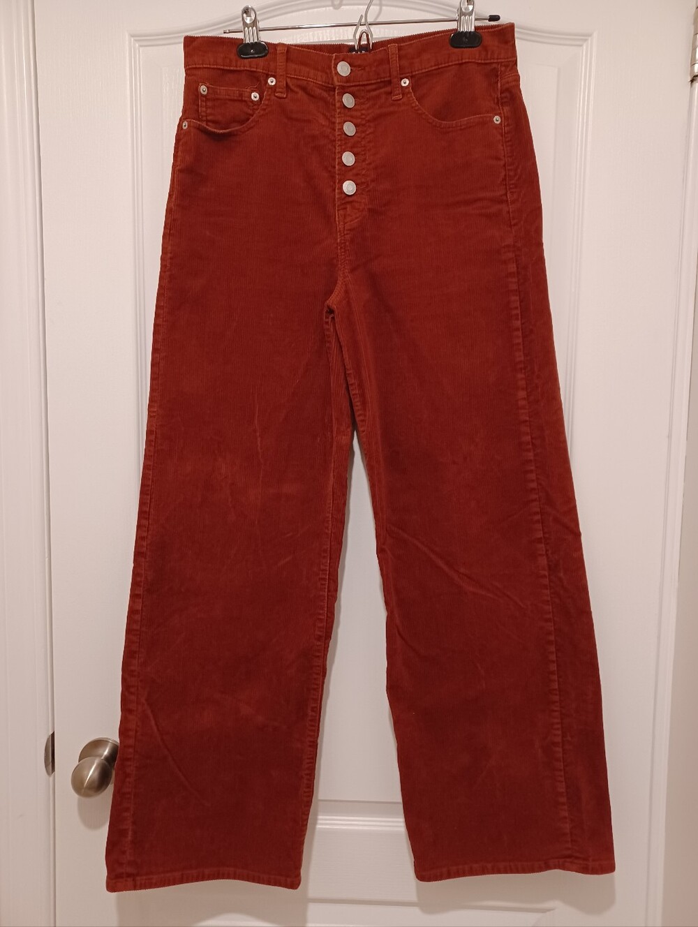 Gap High-Waist Wide Leg Corduroy Pants
